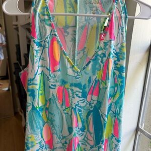 Lilly Pulitzer Sleeveless V-Neck Dress (M)